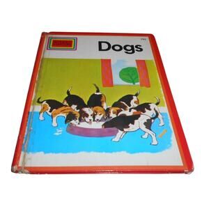 Vintage Wonder Starters Dogs by Tony Herbert 1973 Red Cover RARE